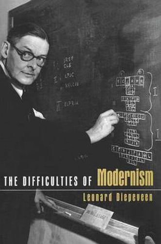 Cover image for The Difficulties of Modernism