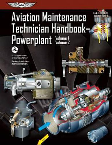 Cover image for Aviation Maintenance Technician Handbook?Powerplant eBundle: FAA-H-8083-32 (Volumes 1 & 2)