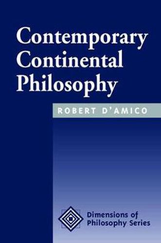Cover image for Contemporary Continental Philosophy