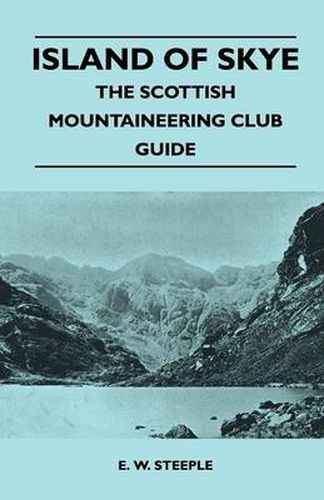 Cover image for Island of Skye - The Scottish Mountaineering Club Guide