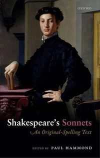 Cover image for Shakespeare's Sonnets: An Original-Spelling Text