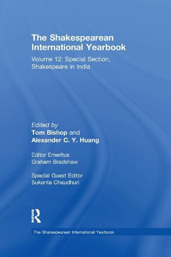 Cover image for The Shakespearean International Yearbook: 12: Special Section, Shakespeare in India