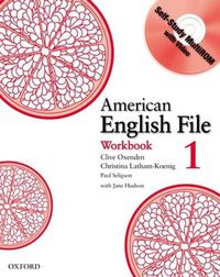 Cover image for American English File Level 1: Workbook with Multi-ROM Pack