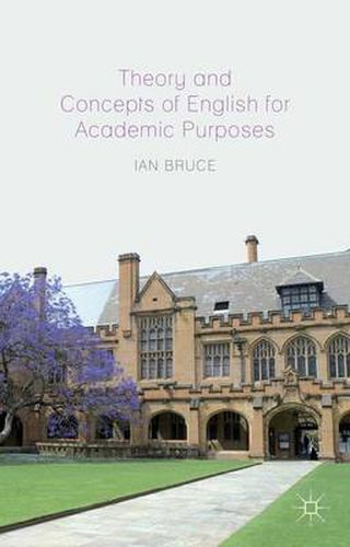 Cover image for Theory and Concepts of English for Academic Purposes