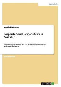 Cover image for Corporate Social Responsibility in Australien