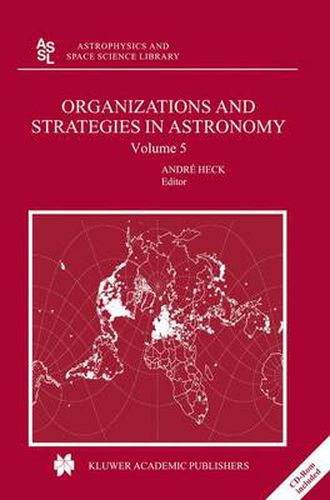 Cover image for Organizations and Strategies in Astronomy: Volume 5