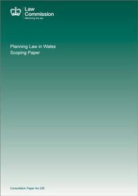 Cover image for Planning law in Wales: scoping paper
