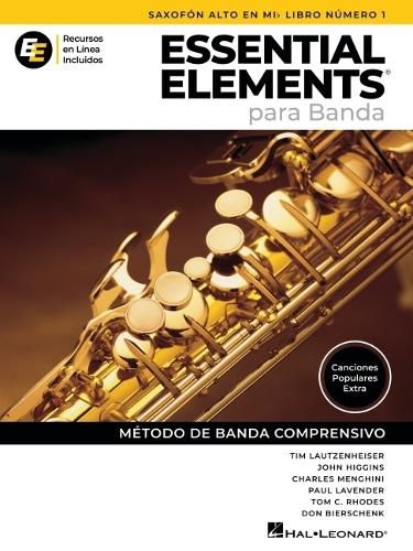 Cover image for Essential Elements Para Banda - Saxofon Alto En Mib Libro Numero 1 - Recursos En Linea Incluidos
