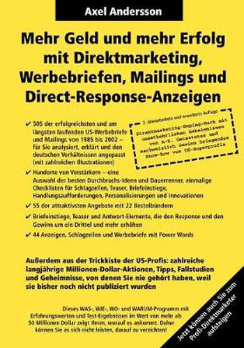 Cover image for Mehr Geld und mehr Erfolg mit Direktmarketing, Werbebriefen, Mailings & Direct Response-Anzeigen