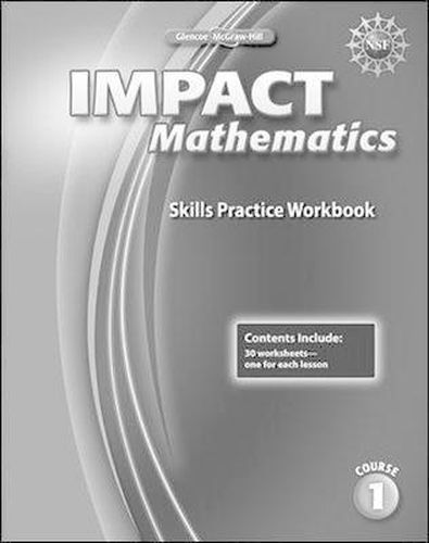 Cover image for IMPACT Mathematics, Course 1, Skills Practice Workbook