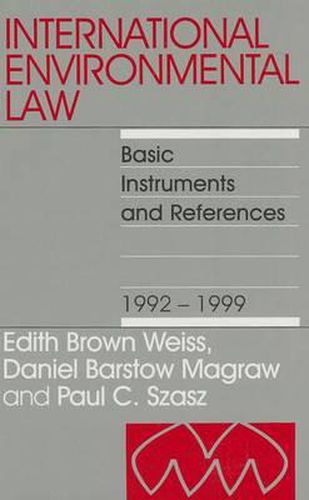 Cover image for International Environmental Law 1992-1999: Volume 2