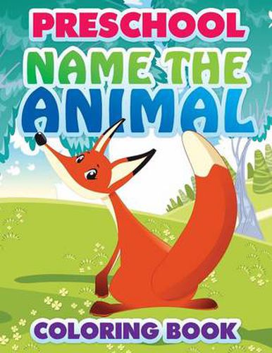 Cover image for Preschool Name the Animal Coloring Book