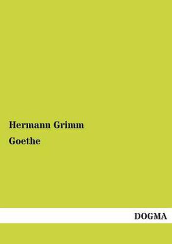 Cover image for Goethe