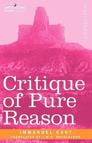 Cover image for Critique of Pure Reason