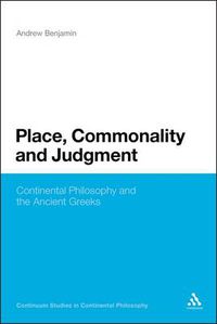 Cover image for Place, Commonality and Judgment