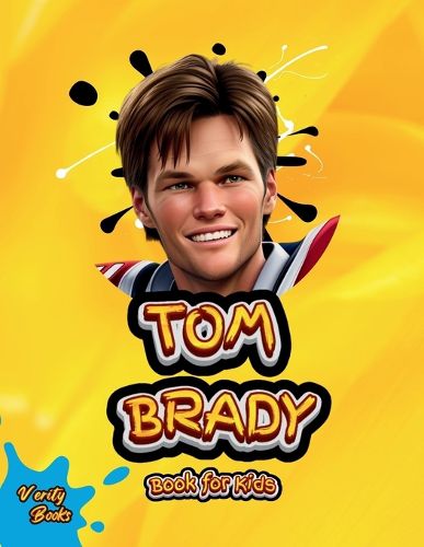 Cover image for Tom Brady Book for Kids