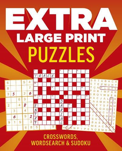 Cover image for Extra Large Print Puzzles