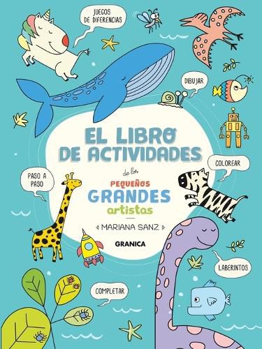 Cover image for Libro De Actividades De Los Pequenos Grandes Artistas