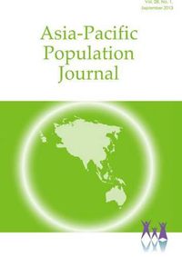 Cover image for Asia-Pacific Population Journal 2013: Volume 28, Part 1