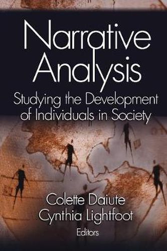 Cover image for Narrative Analysis: Studying the Development of Individuals in Society