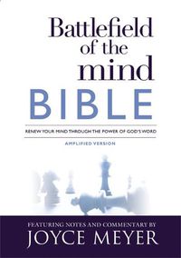 Cover image for Battlefield of the Mind Bible: Renew Your Mind Through the Power of God's Word