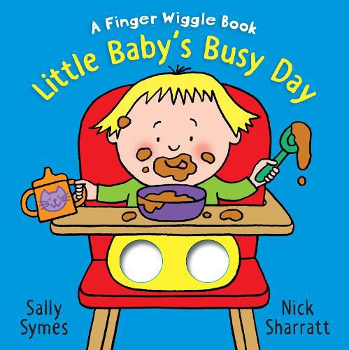 Cover image for Little Baby's Busy Day: A Finger Wiggle Book