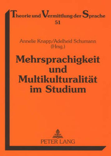 Cover image for Mehrsprachigkeit Und Multikulturalitaet Im Studium