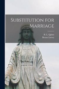 Cover image for Substitution for Marriage