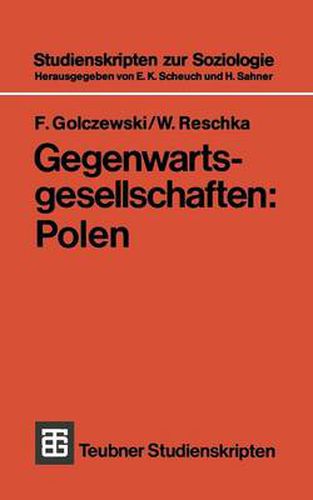 Cover image for Gegenwartsgesellschaften: Polen