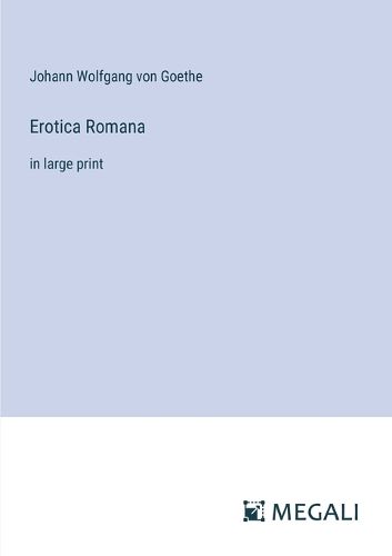 Cover image for Erotica Romana