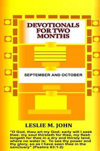 Cover image for Devotionals for Two Months: September and October: September and October