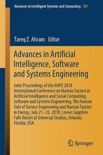 Cover image for Advances in Artificial Intelligence, Software and Systems Engineering