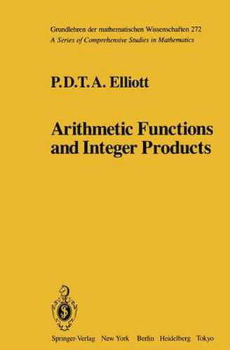 Cover image for Arithmetic Functions and Integer Products