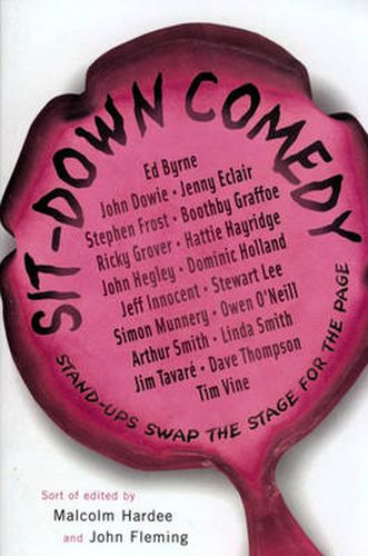 Cover image for Sit-Down Comedy: Stand-ups Swap the Stage for the Page