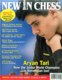 Cover image for New in Chess Magazine 2017/8: Read by Club Players in 116 Countries