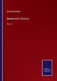 Cover image for Mauleverer's Divorce