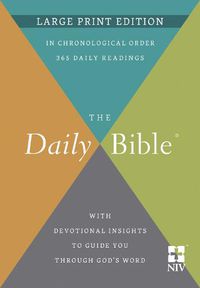 Cover image for The Daily Bible Large Print Edition