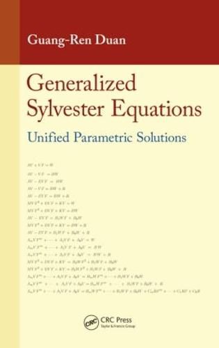 Cover image for Generalized Sylvester Equations: Unified Parametric Solutions