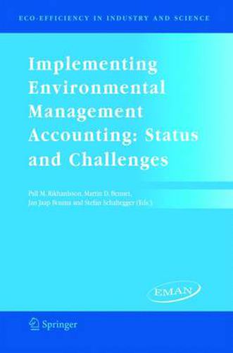 Cover image for Implementing Environmental Management Accounting: Status and Challenges