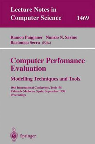 Cover image for Computer Performance Evaluation: Modelling Techniques and Tools