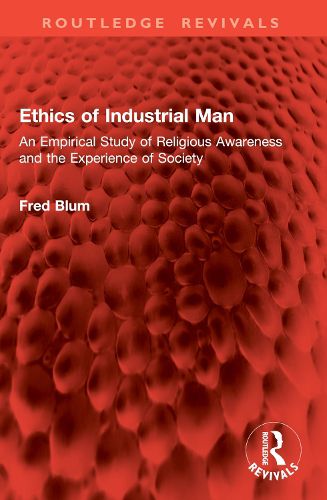 Cover image for Ethics of Industrial Man