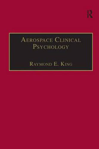 Cover image for Aerospace Clinical Psychology