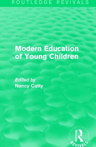 Cover image for Modern Education of Young Children (1933)