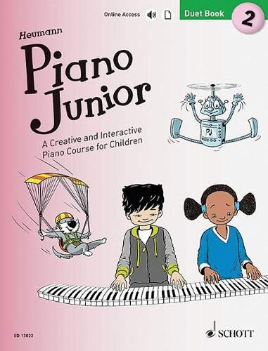 Cover image for Piano Junior: Duet Book 2 Vol. 2