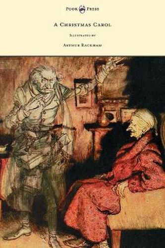 Cover image for A Christmas Carol - Illustrated by Arthur Rackham