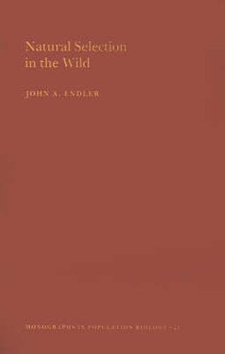 Cover image for Natural Selection in the Wild