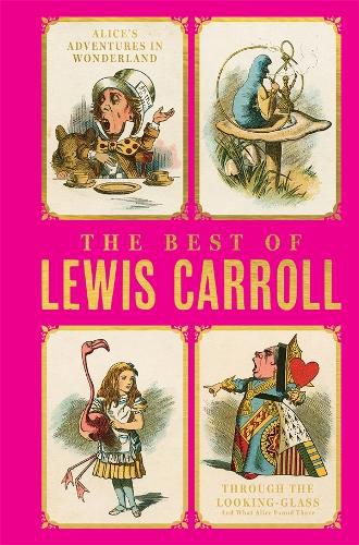 Cover image for Best of Lewis Carroll (Alice in Wonderland, Through the Looking Glass)