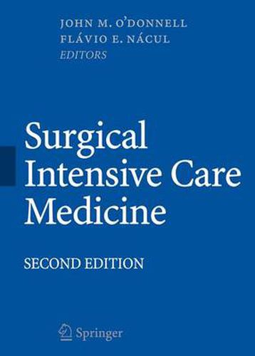 Cover image for Surgical Intensive Care Medicine