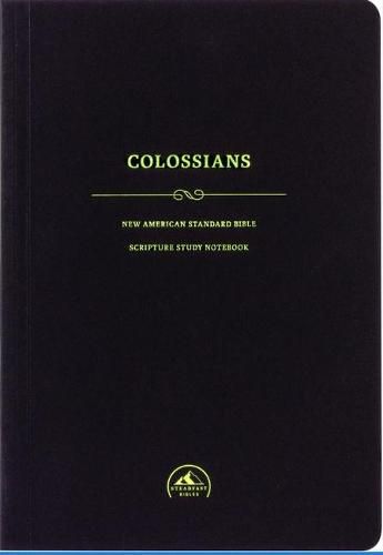 Cover image for NASB Scripture Study Notebook: Colossians