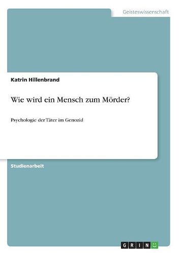 Cover image for Wie Wird Ein Mensch Zum Morder?